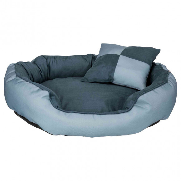 Lit Réversible Basko. 100 × 70 Cm. Pour Chien. Couleur Bleu. - Trixie - Tr-37547