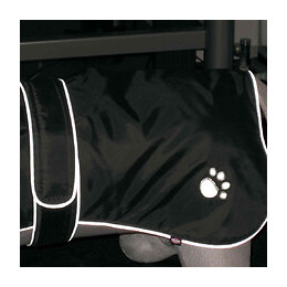 Manteau  Orléans Noir. Taille S.  Encolure: 34-42 Cm. Pour Chiens. - Trixie - Tr-30513