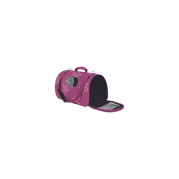 Panier De Transport Flower. Taille S. Couleur Prune. Pour Chat Ou Chien. - Zolux - Zo-423446pru