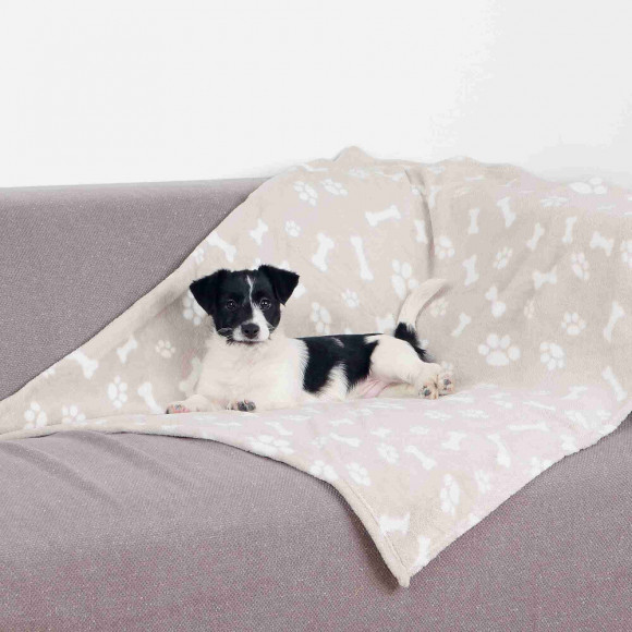 Couverture Kenny. Taille S-m. 100 × 75 Cm Couleur Beige. Pour Chien. - Trixie - Tr-37166