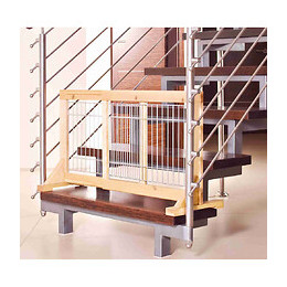 Barrière Bois Réglable De 65 À 108 Cm H 50 Cm.  Pour Chiens. - Trixie - Tr-3944