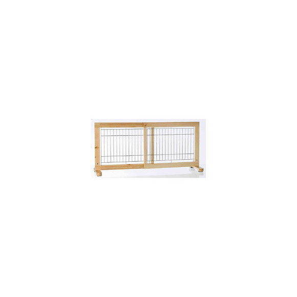 Barrière Bois Réglable De 65 À 108 Cm H 50 Cm.  Pour Chiens. - Trixie - Tr-3944