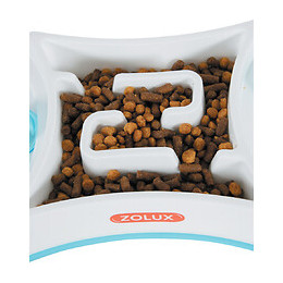 Ecuelle Anti-glouton Rectangle. 32 X 19.5 X 5.5 Cm. Pour Chien. - Zolux - Zo-474145