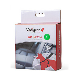 Harnais Et Ceinture De Sécurité Voiture. Taille L. Pour Chien. - Vadigran - Va-16832