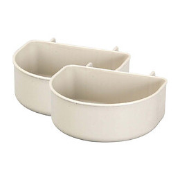 Lot De 2 Gamelle Nomad, Pour Cage De Transport Chien 300 Ml - Animallparadise - Fl-1030801-x02