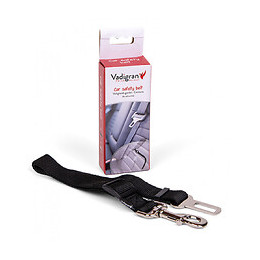 Ceinture De Sécurité Voiture Noir. 54 - 82 Cm. Pour Chien. - Vadigran - Va-16834