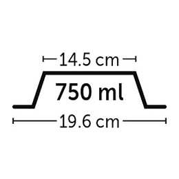 Gamelle En Plastique Recyclé Muk 750 Ml. Pour Chien. - Flamingo Pet Products - Fl-521590