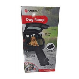 Rampe Zenna. Pliable En Plastique. 156 X 40 X 15 Cm. Max 90 Kg. - Flamingo Pet Products - Fl-520943