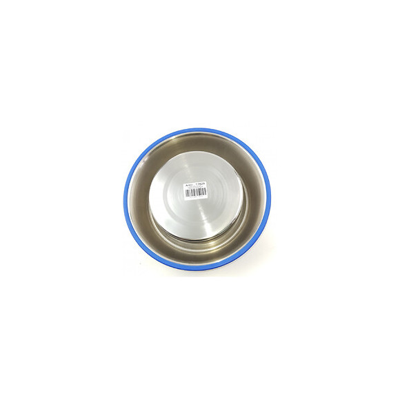 Gamelle Inox Antidérapante. Ø 33 Cm  2.8 Litres. Pour Chien. - Nobby - Va-17629