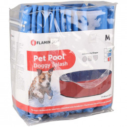 Piscine Pour Chien. Ø 130 X 20 Cm. Doggy Splash Couleur Bleu. - Flamingo Pet Products - Fl-519420