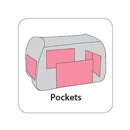 Sac De Transport Gisel.  48 X 25 X 33cm. Pour Chien Max 7 Kg. - Flamingo Pet Products - Fl-518120