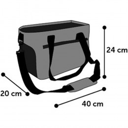 Sac De Transport Zofia. Taille: 40 X 20 X 24 Cm. Pour Petit Chien Ou Chat. - Flamingo Pet Products - Fl-518121