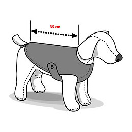 Gilet De Sauvetage Marinus. M , 35 Cm,  Poids De 10 À 25 Kg. Pour Chien. - Flamingo Pet Products - Fl-503059