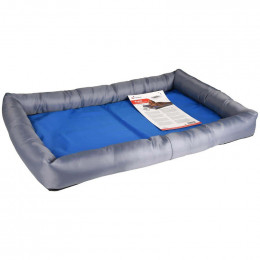 Coussin Rafraîchissant Fresk. Taille L. 70 X 50 X 8.5 Cm. Bleu/gris. Pour Chien. - Flamingo Pet Products - Fl-519545