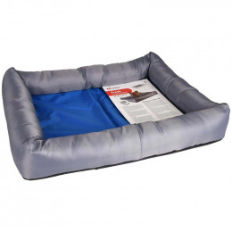 Coussin Rafraîchissant Fresk. Taille S. 50 X 40 X 8.5 Cm. Bleu/gris. Pour Chien. - Flamingo Pet Products - Fl-519543