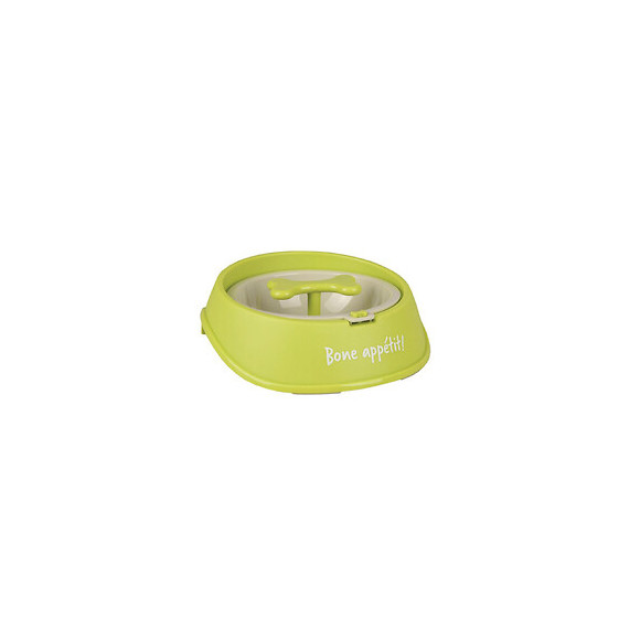 Gamelle Osto Anti -glouton Vert . Ø 12.5 Cm 400 Ml Pour Chien. - Flamingo Pet Products - Fl-519736