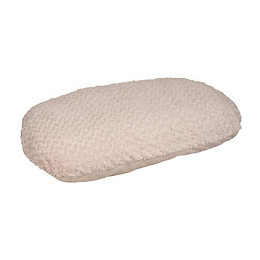 Coussin Cuddly Beige, Ovale, Polaire. 110 X 70 X 12 Cm. Pour Chien. - Flamingo Pet Products - Fl-520330