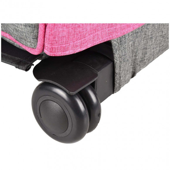 Sac A Dos Trolley Kiara. Rose. 32 X 29 H89 Cm . Pour Chien. - Flamingo Pet Products - Fl-517742