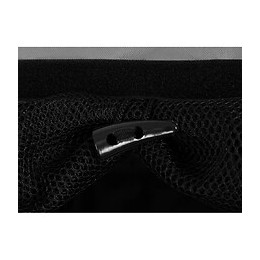 Remorque Doggy Liner Romero.  Noir Et Gris. 60 X 43 X 51 Cm. Pour Chien. - Flamingo Pet Products - Fl-518982