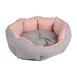 Panier Small Dog Rose. 45 X 40 X 17 Cm. Pour Chien - Flamingo Pet Products - Fl-519993