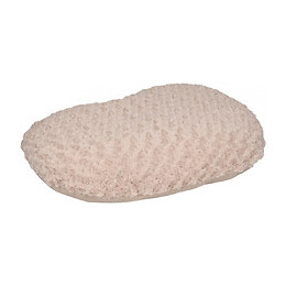 Coussin Cuddly Beige, Ovale, Polaire. 60 X 42 X 8 Cm. Pour Chien. - Flamingo Pet Products - Fl-520325