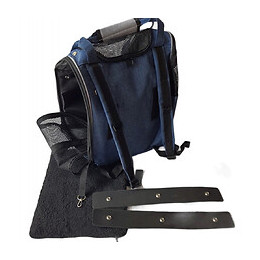 Sac À Dos Lenie Bleu. Taille 36 X 32 X 32 Cm. Pour Chien. Max 7 Kg. - Flamingo Pet Products - Fl-520809