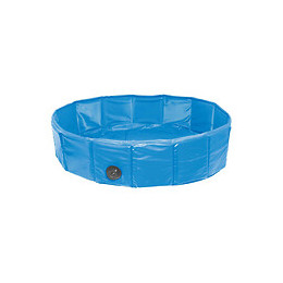 Piscine Pour Chien. Ø 160 X 20 Cm. Doggy Splash Couleur Bleu. - Flamingo Pet Products - Fl-519421