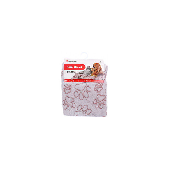 Couverture Lalia. Taille L.  100 X 150 Cm. Vieux Rose. Pour Chiens. - Flamingo Pet Products - Fl-520888