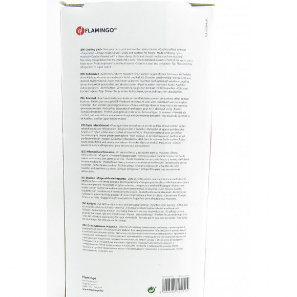 Tapis Rafraîchissant Fresk Pour Chien. Taille M 70 X 50 Cm. - Flamingo Pet Products - Fl-519731