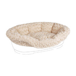 Housse Cuddly, Pour Lit Domus. 80/90 Cm. Beige. Pour Chien. - Flamingo Pet Products - Fl-516434