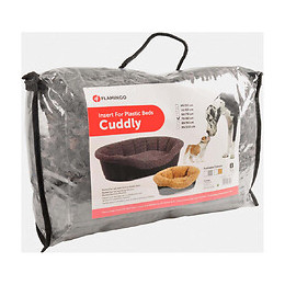 Housse Cuddly Pour Lit Domus. 70/80 Cm. Gris. Pour Chien. - Flamingo Pet Products - Fl-514571