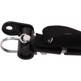 Remorque Doggy Liner Romero. Rouge Et Noir. 60 X 43 X 51 Cm. Pour Chien - Flamingo Pet Products - Fl-518981