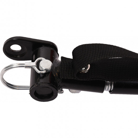 Remorque Doggy Liner Romero. Rouge Et Noir. 60 X 43 X 51 Cm. Pour Chien - Flamingo Pet Products - Fl-518981