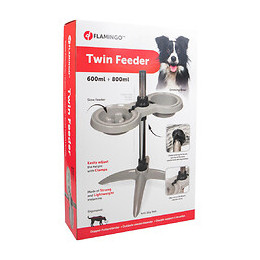 Support Pour Gamelles Suvi . Taille S. 600 Et 800 Ml. Pour Chiens. - Flamingo Pet Products - Fl-520822