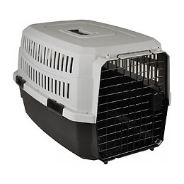 Cage De Transport, Taille M 48 X 68 X H 42 Cm .cargo, Couleur Noir - Flamingo Pet Products - Fl-517575