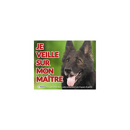Panneau Affichage Chien Groenendaele - Vadigran - Va-12507