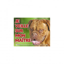 Panneau Portail Dogue De Bordeaux. Chien. - Vadigran - Va-12504