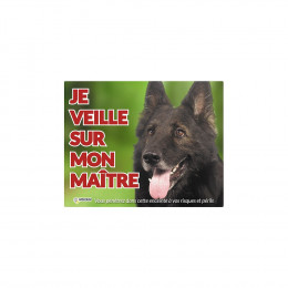 Panneau Affichage Chien Groenendaele - Vadigran - Va-12507