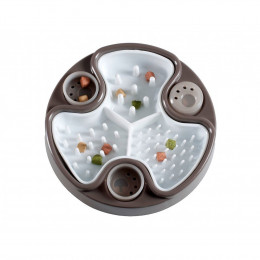 Gamelle Anti-glouton À Picot Souple + Cachette À Snack. Ø24 Cm. Pour Chien - Vadigran - Va-14082