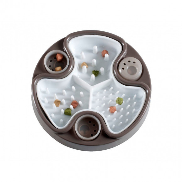 Gamelle Anti-glouton À Picot Souple + Cachette À Snack. Ø24 Cm. Pour Chien - Vadigran - Va-14082