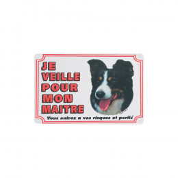Panneau Portail Border Colley. Chien. - Flamingo Pet Products - Fl-507384