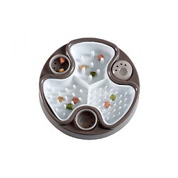 Gamelle Anti-glouton À Picot Souple + Cachette À Snack. Ø24 Cm. Pour Chien - Vadigran - Va-14082