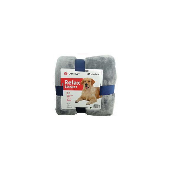 Couverture 150 X 100 Cm. Pour Chien. Couleur Grise - Flamingo Pet Products - Fl-519709