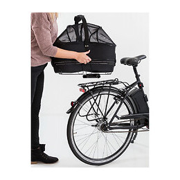 Panier Vélo Long, Pour Porte-bagages Large. Pour Chien Max 8 Kg. - Trixie - Tr-13110
