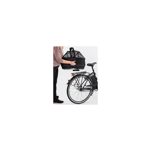 Panier Vélo Long, Pour Porte-bagages Large. Pour Chien Max 8 Kg. - Trixie - Tr-13110