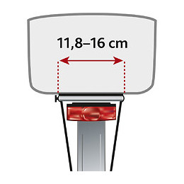 Panier Vélo Long, Pour Porte-bagages Large. Pour Chien Max 8 Kg. - Trixie - Tr-13110