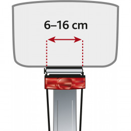 Panier Vélo Pour Porte-bagages. Dimensions: 36 × 47 × 46 Cm. Pour Chien Max: 6 Kg. Coloris: Gris - Trixie - Tr-13115