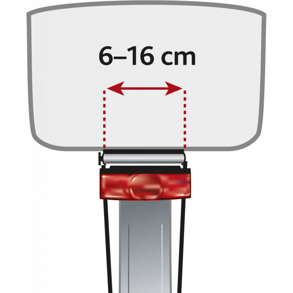 Panier Vélo Pour Porte-bagages. Dimensions: 36 × 47 × 46 Cm. Pour Chien Max: 6 Kg. Coloris: Gris - Trixie - Tr-13115