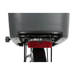 Panier Vélo Pour Porte-bagages. Dimensions: 36 × 47 × 46 Cm. Pour Chien Max: 6 Kg. Coloris: Gris - Trixie - Tr-13115