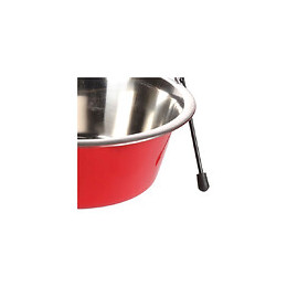 Ecuelle Duo Ø 25 Cm. 2500 Ml. Avec Support Arjun. L. Pour Chien - Flamingo Pet Products - Fl-520830